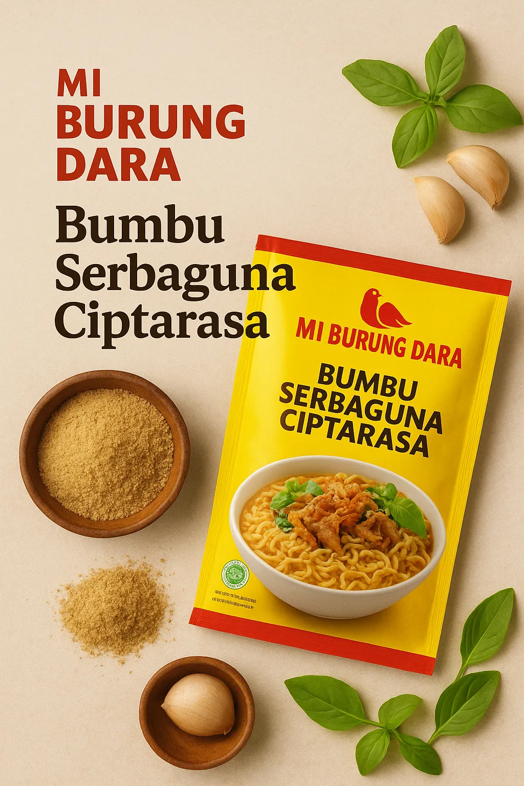 Mi Burung Dara Hadirkan Bumbu Serbaguna Ciptarasa