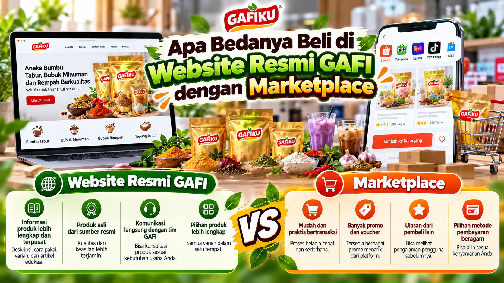 Apa Bedanya Beli di Website Resmi GAFI dengan Marketplace