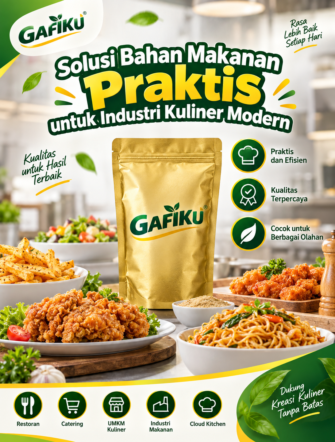 Solusi Bahan Makanan Praktis untuk Industri Kuliner Modern