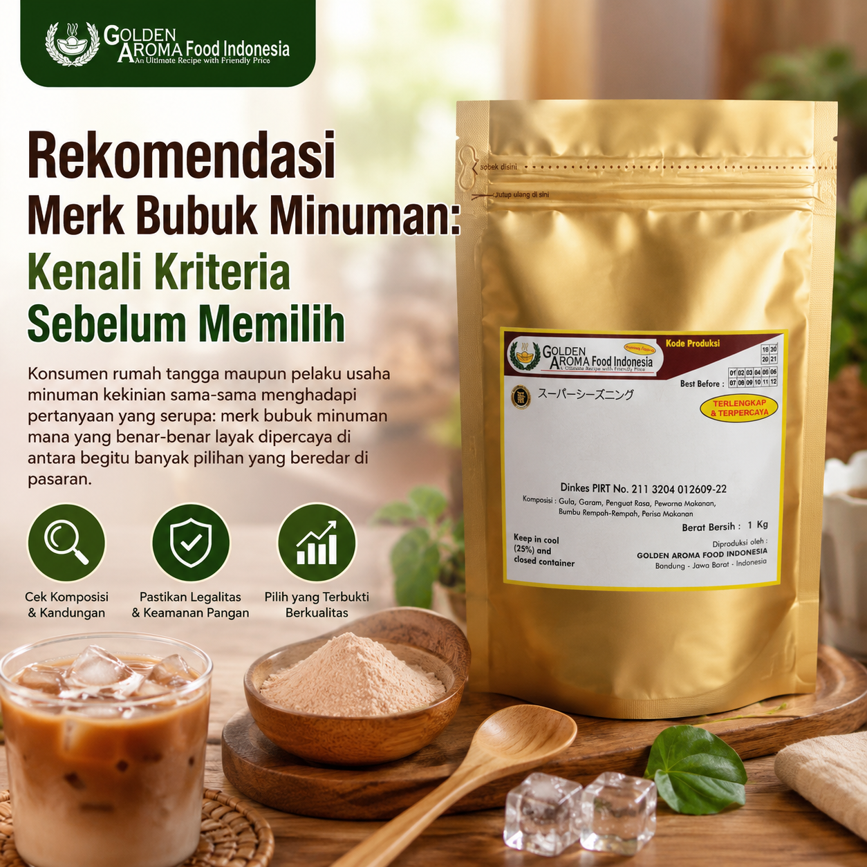 Rekomendasi Merk Bubuk Minuman: Kenali Kriteria Sebelum Memilih