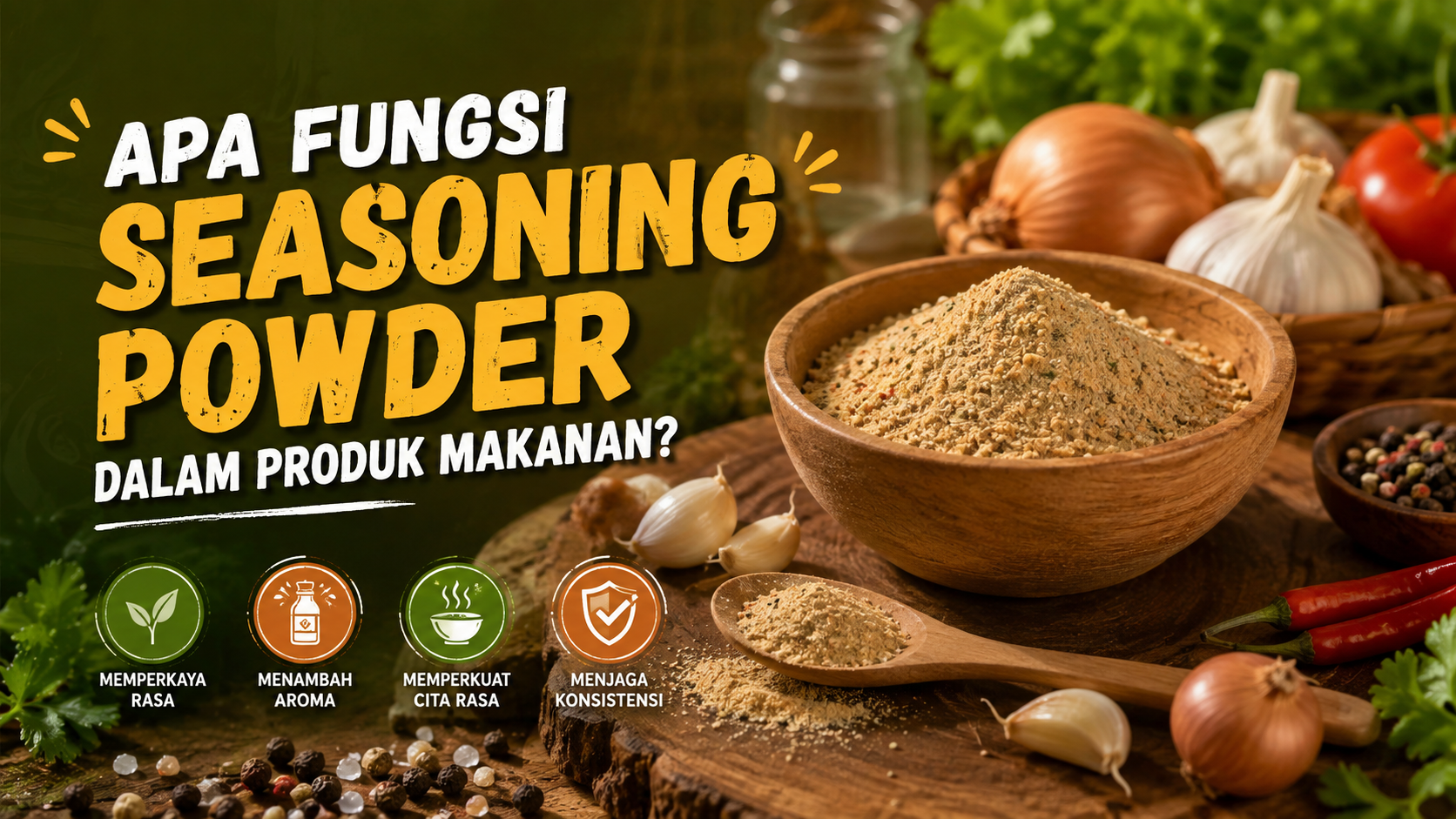 Apa Fungsi Seasoning Powder dalam Produk Makanan?