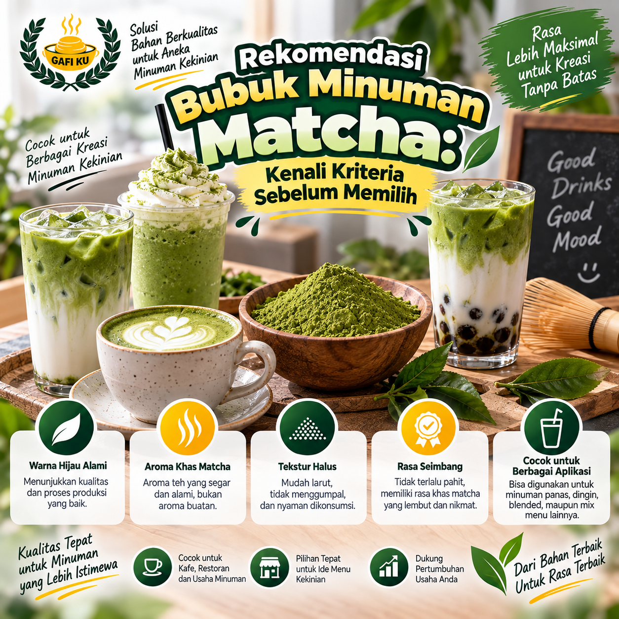 Rekomendasi Bubuk Minuman Matcha: Kenali Kriteria Sebelum Memilih