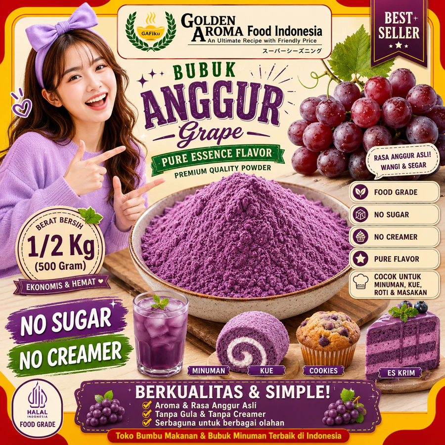 Bubuk Anggur Grape Pure Efe