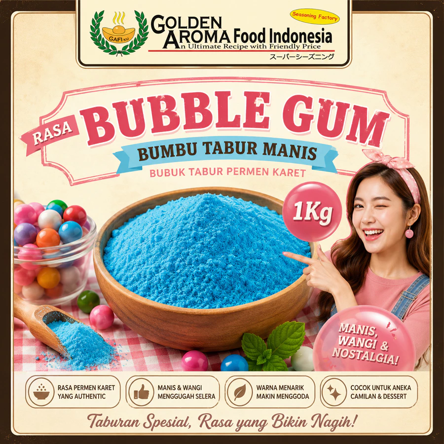 Bumbu Tabur Manis Rasa Bubble Gum