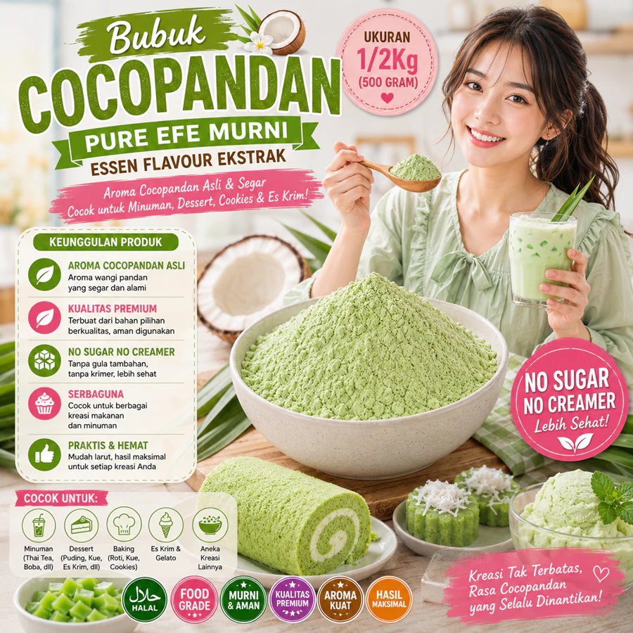 Bubuk Cocopandan Pure Efe