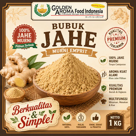GAFI Food Bubuk Jahe Murni Emprit